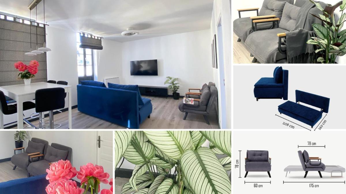 Villa Serenite Appartement Au Centre Ville N 6 Lourdes Luaran gambar